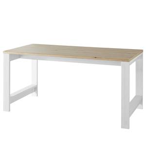 Bureau Jasmund Imitation pin blanc