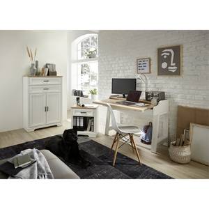 Secretaire Jasmund Witte pijnboomhouten look