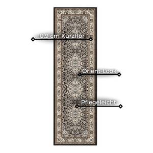 Kurzflorteppich Skazar Isfahan Polypropylen - Braun - 80 x 150 cm