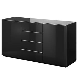 Dressoir Habas II glas - Zwart