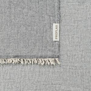 Plaid Franky textielmix - Zilver