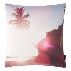Kissenbezug Palm Beach Baumwollstoff - Sunset