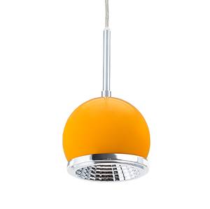 LED-Pendelleuchte Ball I Stahl - 1-flammig - Gelb