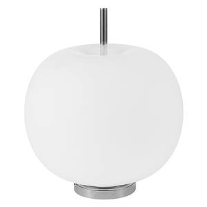 Tafellamp Apple melkglas/staal - 1 lichtbron
