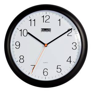 Horloge murale Bidon Matière plastique - Noir