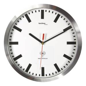 Horloge murale WT 8610 Matière plastique - Argenté