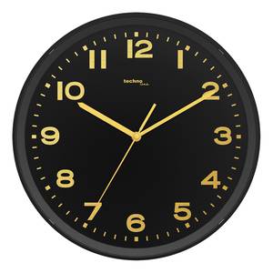 Horloge murale WT 8500 Matière plastique - Noir / Doré