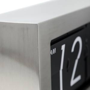 Horloge Big Flip Aluminium - Argenté