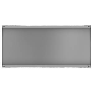 Magneetbord Industrie Betonnen look staal/speciale vinylfolie - grijs - 78 x 37 cm