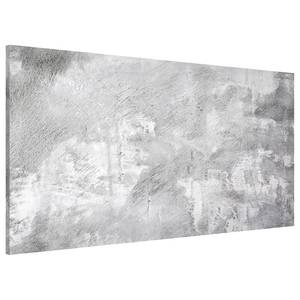 Magneetbord Shabby Betonoptik staal/speciale vinylfolie - grijs - 78 x 37 cm