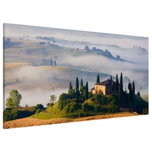 Magneetbord Landgoed in Toscane staal/speciale vinylfolie - meerdere kleuren