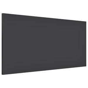 Magneetbord Colour staal/speciale vinylfolie - Grijs - 78 x 37 cm