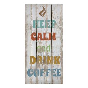 Magneetbord Drink Coffee staal/speciale vinylfolie - meerdere kleuren