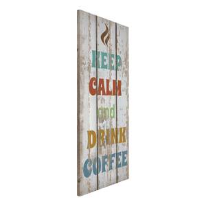 Magneetbord Drink Coffee staal/speciale vinylfolie - meerdere kleuren