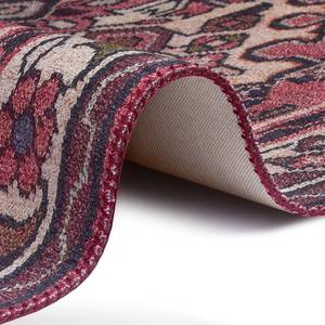 Laagpolig vloerkleed Muran Heriz polyester - crèmekleurig/rood - 160 x 230 cm