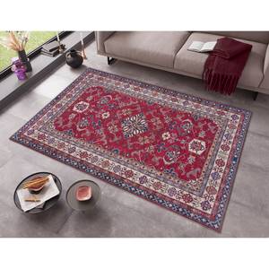 Tapis Maschad Orkun Polyester - Rouge / Multicolore - 160 x 230 cm