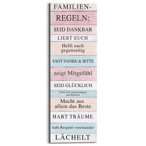 Afbeelding Familieregels roze