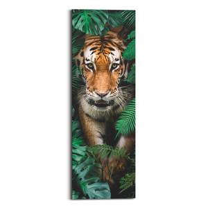 Wandbild Tiger Grün