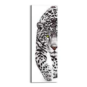 Wandbild Leopard I Schwarz / Weiß