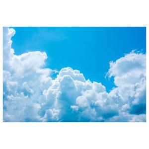 Vliestapete Clouds Vliestapete - Blau / Weiß - 360 x 240 cm