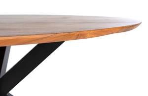 Table Gerde Acacia massif / Fer - Acacia / Anthracite