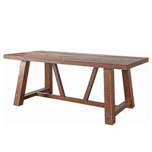 Eettafel Haybes oud hout, acaciahout