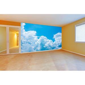 Papier peint en intissé Clouds Papier peint en intissé - Bleu / Blanc - 420 x 280 cm