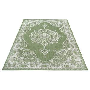 Tapis Jarrier Polypropylène - Vert / Beige - 80 x 150 cm