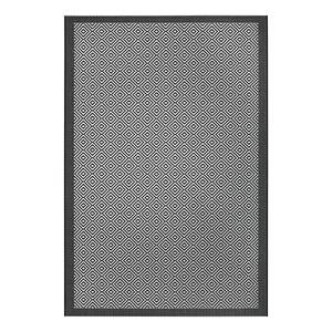 Teppich Burzet Polypropylen - Schwarz - 80 x 150 cm