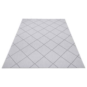 Teppich Audrieu I Polypropylen - Silber / Grau - 80 x 150 cm