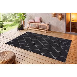 Tapis Audrieu I Polypropylène - Noir / Crème - 200 x 290 cm