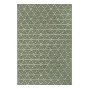 Vloerkleed Audrieu II polypropeen - Groen/beige - 200 x 290 cm