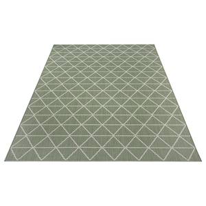 Vloerkleed Audrieu II polypropeen - Groen/beige - 200 x 290 cm