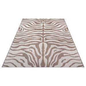 Tapis La Chaux Polypropylène - Marron clair / Crème - 160 x 230 cm