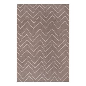 Tapis Curel Polypropylène - Marron clair / Crème - 120 x 170 cm