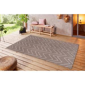 Tapis Curel Polypropylène - Marron clair / Crème - 120 x 170 cm