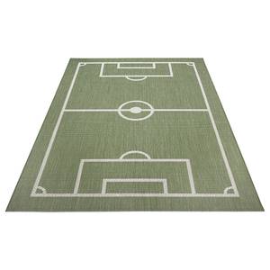 Teppich Fußballfeld II Polypropylen - Grün - 200 x 290 cm