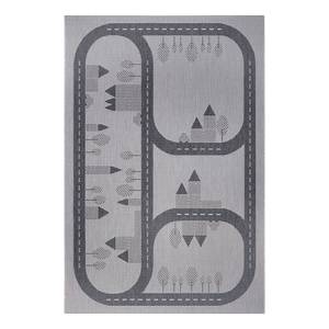 Tapis enfant Douville Polypropylène - Argenté - 80 x 150 cm