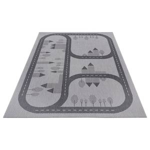 Tapis enfant Douville Polypropylène - Argenté - 80 x 150 cm