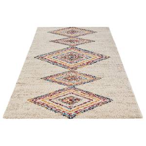 Tapis épais Andara Polypropylène - Crème / Multicolore - 160 x 230 cm