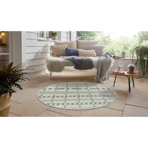 Tapis Irvillac II Polypropylène - Vert - Diamètre : 120 cm