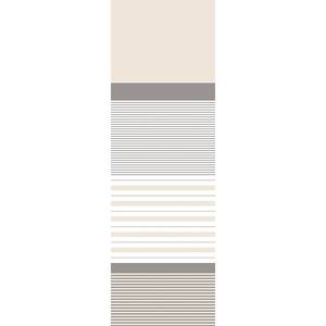 Parure de lit Alassio Coton - Beige - 135 x 200 cm + oreiller 80 x 80 cm