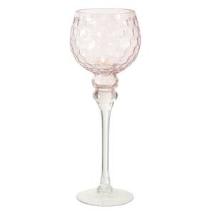 Windlicht Manou I (3-teilig) Glas - Rosa