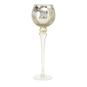 Windlicht Manou IV (3-teilig) Glas - Champagner