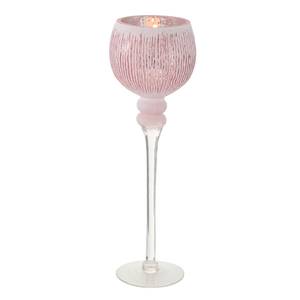 Windlicht Manou VIII (3-teilig) Glas - Rosa