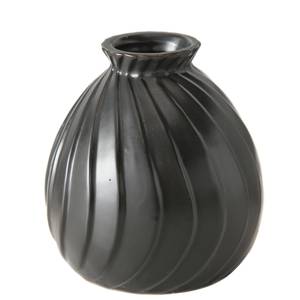 Vases Zalina (4 éléments) Porcelaine - Noir