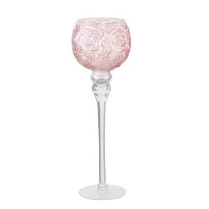 Windlicht Manou VI (3-delig) glas - roze