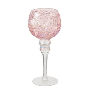 Windlicht Manou VI (3-delig) glas - roze