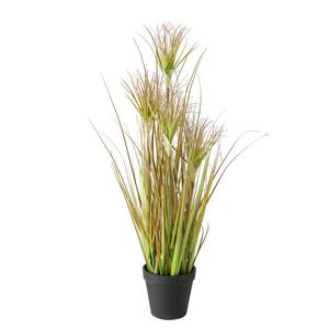 Topfpflanze Zwiebelgras Kunststoff - Grün - Höhe: 60 cm
