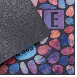 Fußmatte Lefaux Polyethylen - Mehrfarbig
